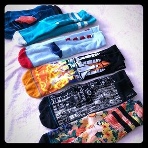 Stance sock bundle (worn once)